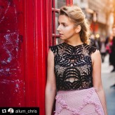 AliJakubowska Top and skirt by Laura Theiss
Photo by @allum_chris 