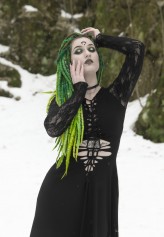 sumi Dress: Wulgaria Evil Clothing