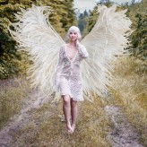 alicjaczarodziej anioł w lesie pod Ostródą