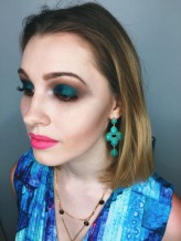 MakeUpbyAgataFlaszczynska Kolory na pozór niepasujące do siebie, potrafią wydobyć coś pięknego :)