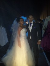 DaveBoro Backstage on Plymouth Wedding show z siostra :D