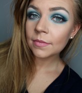 Klaudialeksandra-makeup                             Niebieskie szaleństwo :)            
