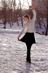 Sandraa_T Taniec zimą