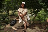 spiritman Mamo - szef wioski Arhuacos, Kolumbia