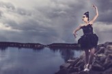 MagdaKozlowska Sesja zdjęciowa inspirowana filmem Black Swan.