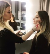 Iwo_makeup podczas pracy