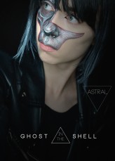 AstralMakeup Motoko Kusanagi Cosplay  z filmu Ghost in the Shell