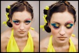 -arcobaleno makijaż i stylizacja finałowa - Neon: wykonanie własne