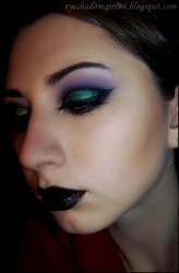 EyeShadowGirl_Make-Up Kolejna haloweenowa propozycja.