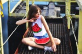invisiblegreenorange #watermelon
#girl
#summer 
