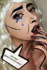 EyeShadowGirl_Make-Up Pop Art