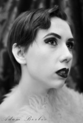 zielynska_p Makijaż w stylu lat 20stych, Flapper Girl.