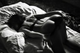 UnryPhotography Nude girl portrait in bed.