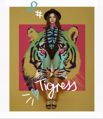 Modelka tigressundercover