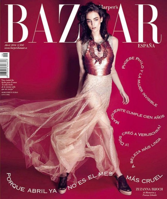 Zuzanna Bijoch na okładce Harper's Bazaar!