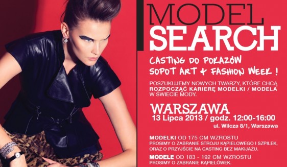 CASTING do Sopot Art & Fashion Week!