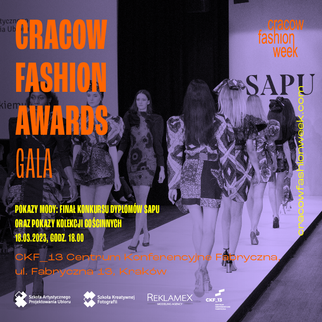 Cracow Fashion Week 2023 - pokaz dyplomowy SAPU