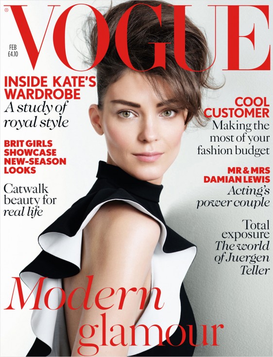 Kati Nescher na okładce Vogue UK