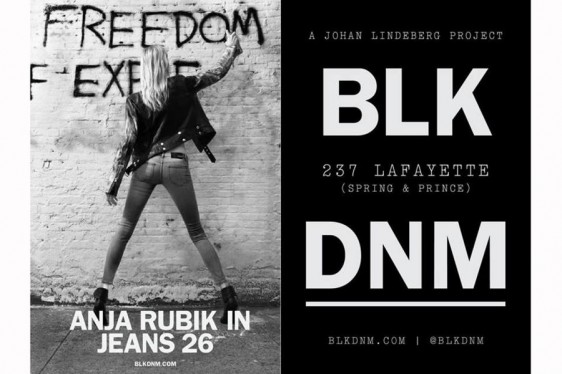 Wolność ekspresji! Wyraź swój styl - Anja Rubik w kampanii BLK DNM