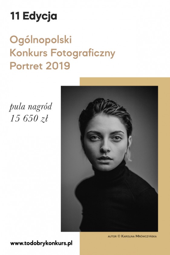 11. edycja konkursu portretowego dla fotografów "P11:Portret2019" 