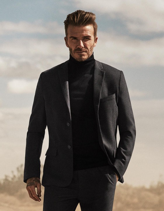 David Beckham w nowej kampanii H&M