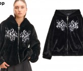 Total black look na jesień