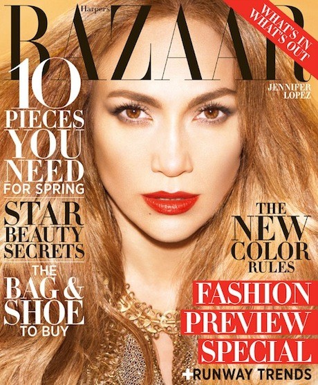 Jennifer Lopez w Harper’s Bazaar US!