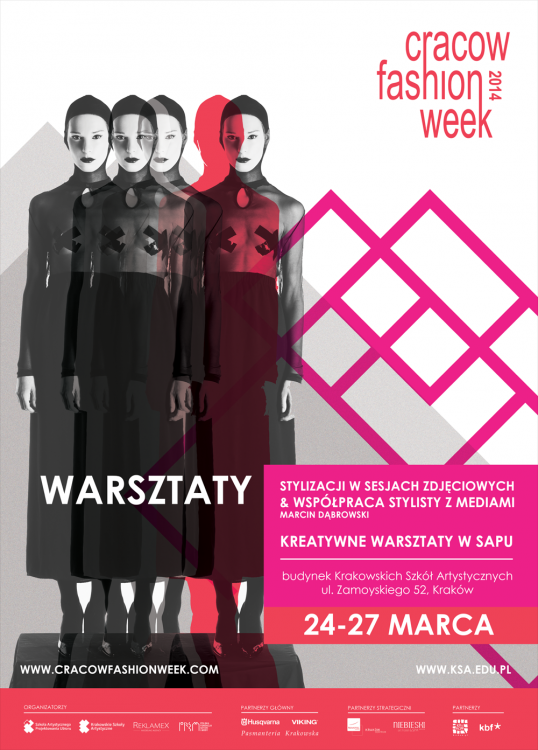 Cracow Fashion Week zaprasza na warsztaty z Marcinem Dąbrowskim  