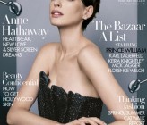 Anne Hathaway na okładce lutowego Harper’s Bazaar