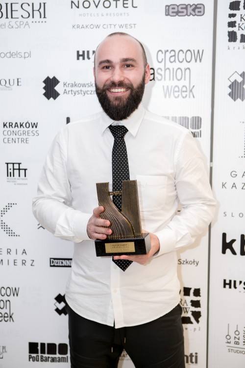 Bartosz Kuśnierz zwycięzcą Cracow Fashion Awards SAPU