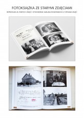 Krzyztovka Fotoksiążka z odnowionymi starymi zdjęciami. Album rodzinny na 52 strony.
