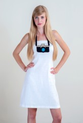 kalliste Lniana sukienka z aparatem, kolekcja BerLinen