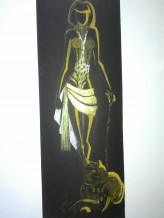 larus Początkowy projekt kolekcji ,,Ludowa Kleopatra,, 2005r.