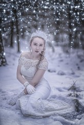 Borden Królowa śniegu.
Modelka : Sandra Z.