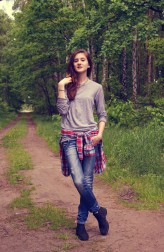 mayffashion Casual sunday- Łukasz Jemioł blouse/ Zara shirt, jeans