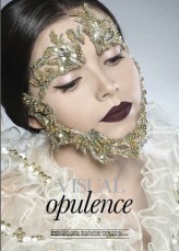 MartaKowaliszyn Edytorial "Visual Opulence" - magazyn Make-up Trendy