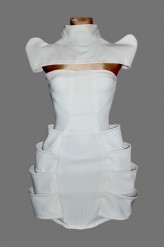 MartynaRenk futuristic wedding dress