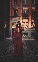 wojtekphotography Lady in red