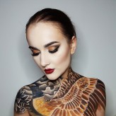 eklatekla inspiracja: instagram.com/ida_elina

Makijaż, bodypainting i zdjęcie: www.facebook.com/mmbodyart
Modelka i retusz: www.facebook.com/eklateklamodel