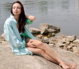 Konto usunięte Modelka: Ewa M.
Sesja 05.07.2014 r. - plaża nad Wisłą