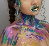 N_Niemczyk                             Makijaż artystyczny inspirowany twórczością Julii Voron            