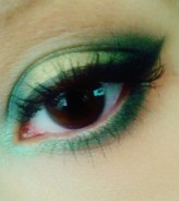 PaulaM-U test nowej paletki Makeup revolution London- Eyes like angels :)
