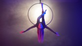 AnnushkArt aerial hoop circus performer