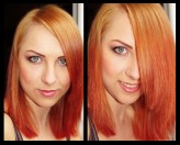 olimpiada makijaż/fryzura łącznie z farbowaniem ;) i fota: ja