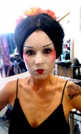 hejkobieto Geisha, backstage z Ulą w Make Up Institute