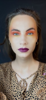 paulaa_jay makijaż kolorowy 
moje ulubione foto 
