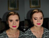 artistmakeup                             Pani Natalia w klasycznym makijażu ślubnym w odcieniach brązu i różu:) Na górnej powiece dodałam odrobinę błysku, tj. pigment z Inglota nr 115:)            