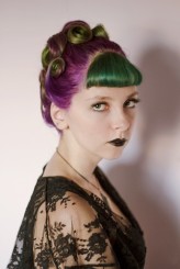 HrabinaEmCzesze                             Green - Violet Elegant. :)
model: Michalina Woźniak             