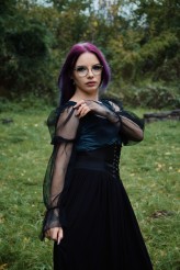 KlaudiaWitch #wiedźma #witch #halloween #kolorowewłosy #modelkaalternatywna #alternativemodel #tatuaże