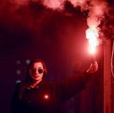 pawelradwanskifoto sesja dla Phi Concept w Orlowie z uzyciem rac dymnych i flar